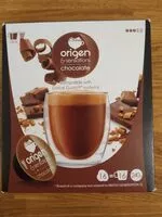 Mängden socker i Chocolate en cápsulas