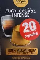 Mängden socker i Cápsulas café aluminio intensidad 8