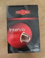 Mängden socker i Capsules de cafe intenso