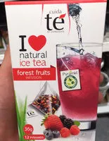 Mängden socker i Ice tea frutas del bosque