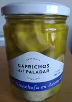 Mängden socker i Corazones de alcachofa en aceite de oliva