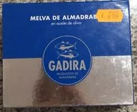 Mängden socker i Melva de Almadraba