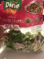 Mängden socker i Ensalada mezcla huerta