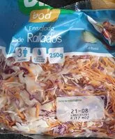 Mängden socker i Ensalada rallados