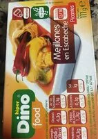 Mängden socker i Mejillones en escabeche