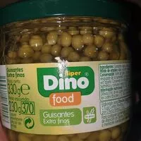 Mängden socker i Guisantes