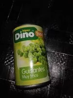 Mängden socker i Guisantes muy finos