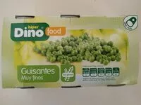 Mängden socker i Guisantes muy finos