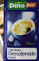 Mängden socker i Café Molido Descafeinado Natural