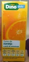 Mängden socker i Zumo de naranja