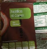 Mängden socker i Natillas cacao