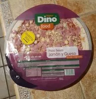 Mängden socker i Pizza jamón y queso