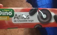 Mängden socker i Aritos de chocolate negro