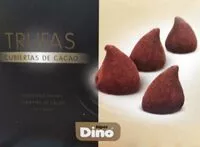 Mängden socker i Trufas cubiertas de cacao
