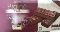 Mängden socker i Turrón praliné café