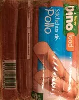 Mängden socker i Salchichas de pollo