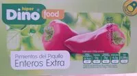 Mängden socker i Pimientos del piquillo enteros extra