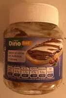 Mängden socker i Crema al cacao con avellanad 2 sabores