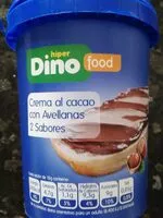 Mängden socker i Crema al cacao con avellanas (2sabores)