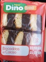 Mängden socker i Bocaditos al cacao