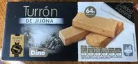 Mängden socker i Turrón de Jijona
