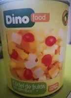 Mängden socker i Coctel de frutas en almíbar