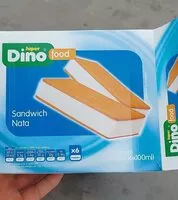 Mängden socker i Sándwich nata