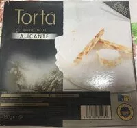 Mängden socker i Torta de turron alicante