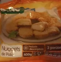 Mängden socker i Nuggets de Pollo