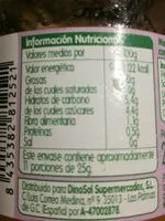 Mängden socker i Mermelada extra de melocoton