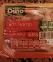 Mängden socker i Tiras de bacon