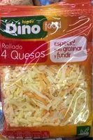 Mängden socker i Rallado 4 quesos