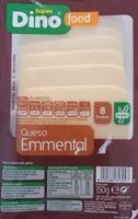 Mängden socker i Queso emmental