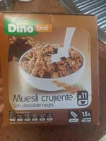 Mängden socker i Muesli crujiente con chocolate negro