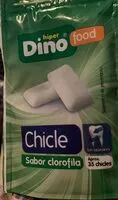 Mängden socker i Chicle sabor clorofila