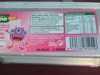 Mängden socker i Palos nata fresa