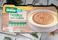 Mängden socker i Natillas Con Galleta HiperDino