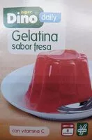 Mängden socker i Gelatina fresa