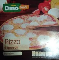 Mängden socker i Pizza 4 quesos