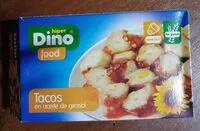 Mängden socker i Tacos en aceite de girasol