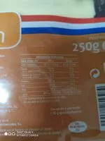 Mängden socker i Queso edam