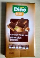 Mängden socker i Chocolate negro con almendras enteras