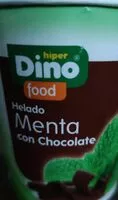 Mängden socker i Helado menta con chocolate