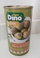 Mängden socker i Aceitunas verdes manzanilla rellenas de anchoa