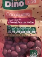 Mängden socker i Cacahuetes bañados en chocolate con leche