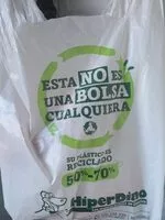 Mängden socker i Bolsa de plástico mescadona