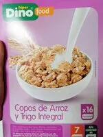 Mängden socker i Copos de Arroz y Trigo Integral