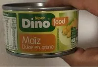 Mängden socker i Maiz dulce en grano