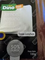 Mängden socker i Jamón Serrano gran reserva