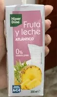 Mängden socker i Fruta y leche ATLANTICO